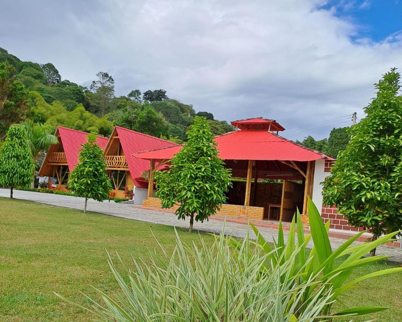 Cabanas Amalu San Agustín Buitenkant foto